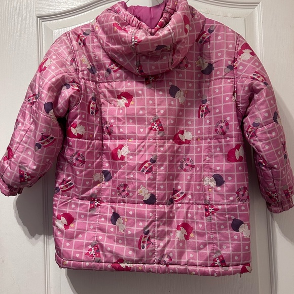 Pink Girl fall & winter coat size 6X - Picture 2 of 7